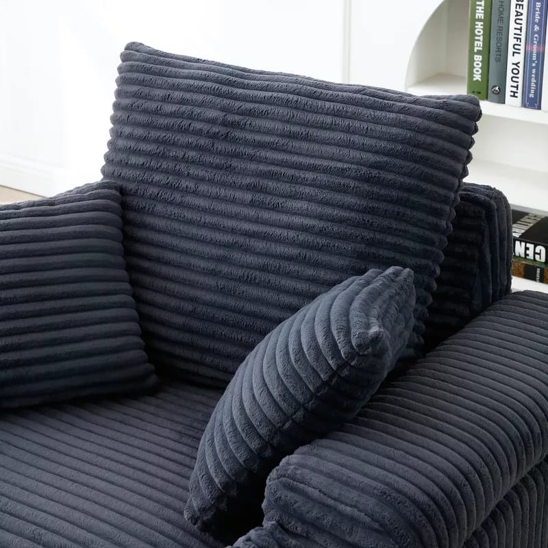 Aroma Arm Chair With Pouf
