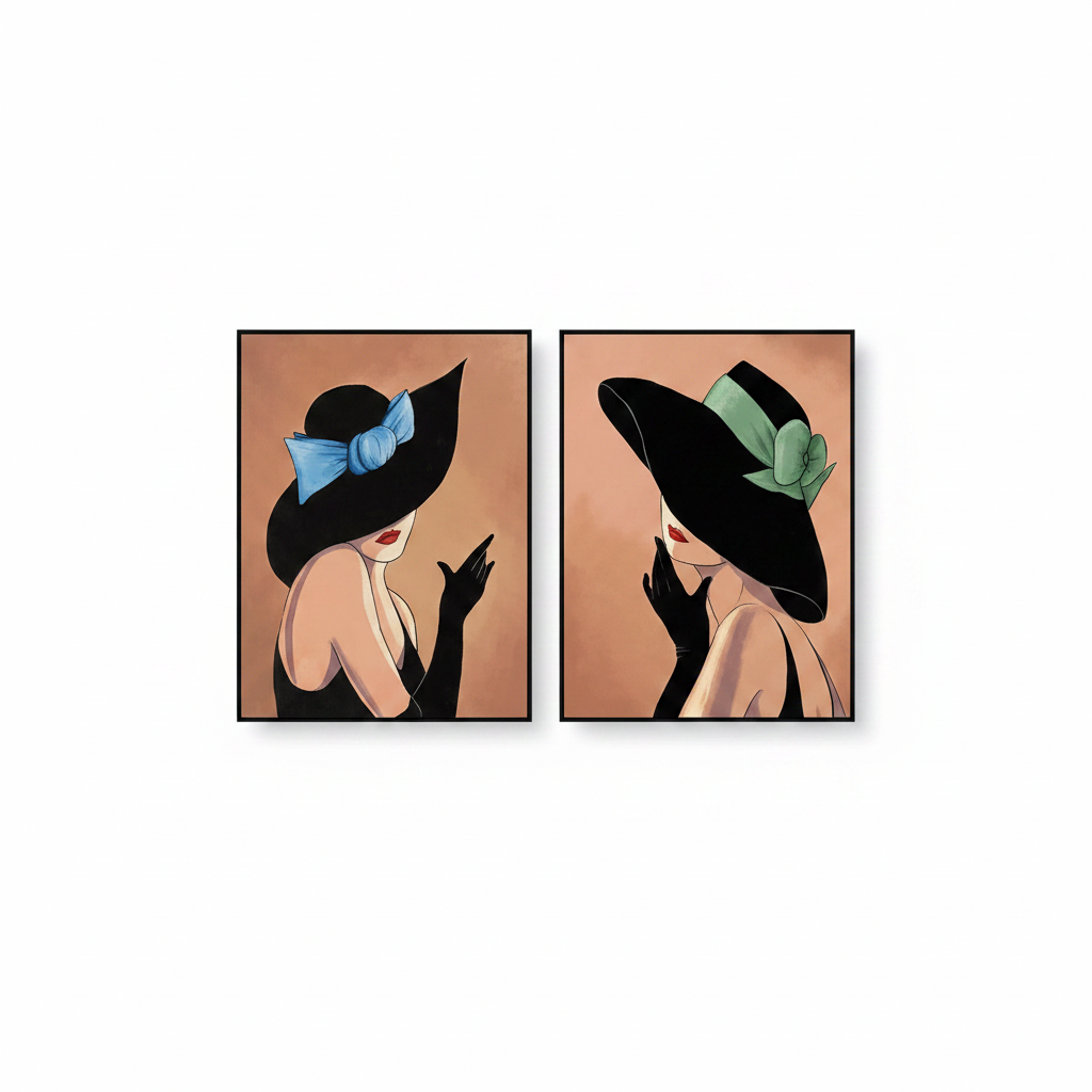 Set of 2 Wall Art