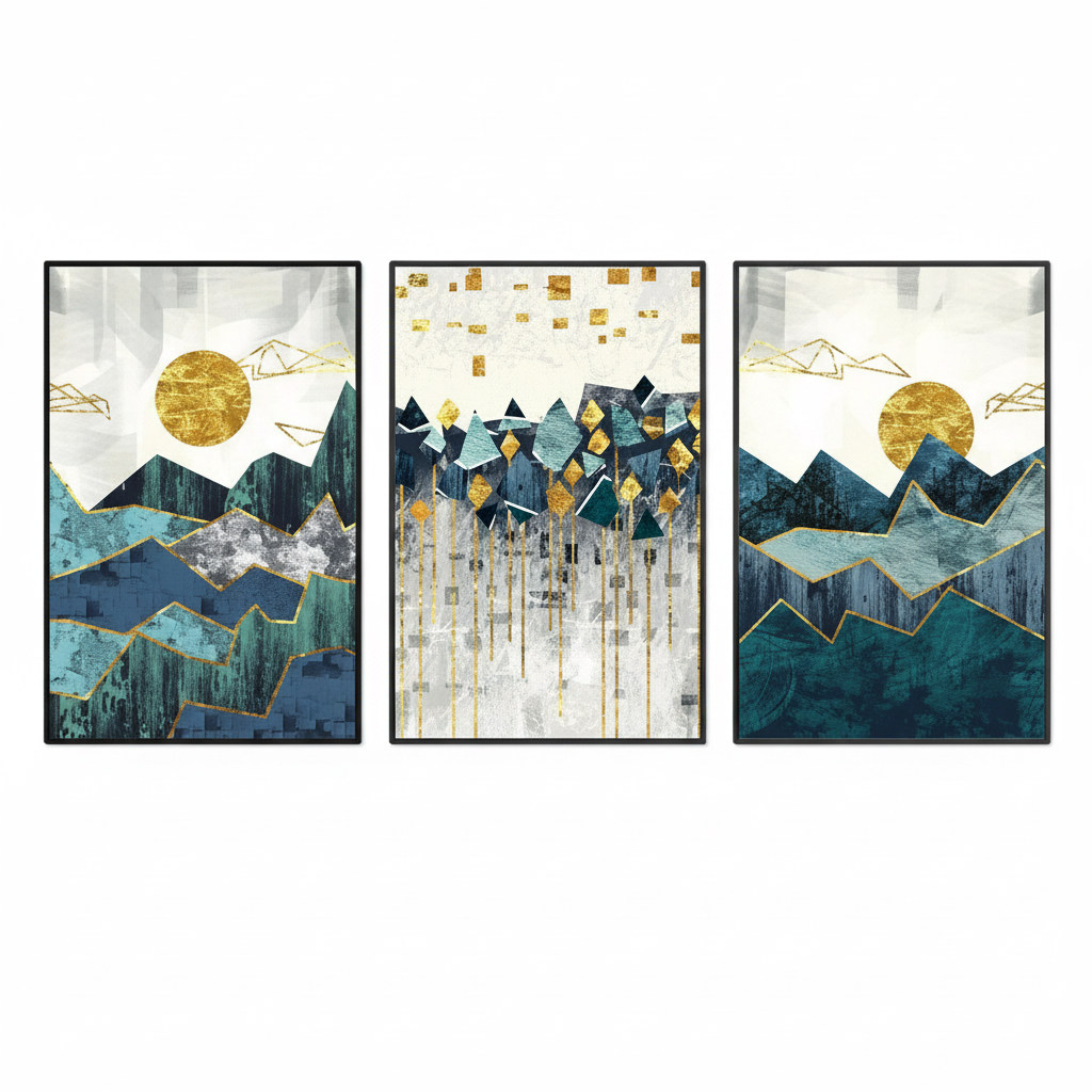 Set of 3 Wall Art-BB4