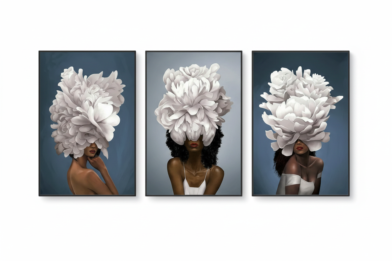 Set of 3 Wall Art-BB2