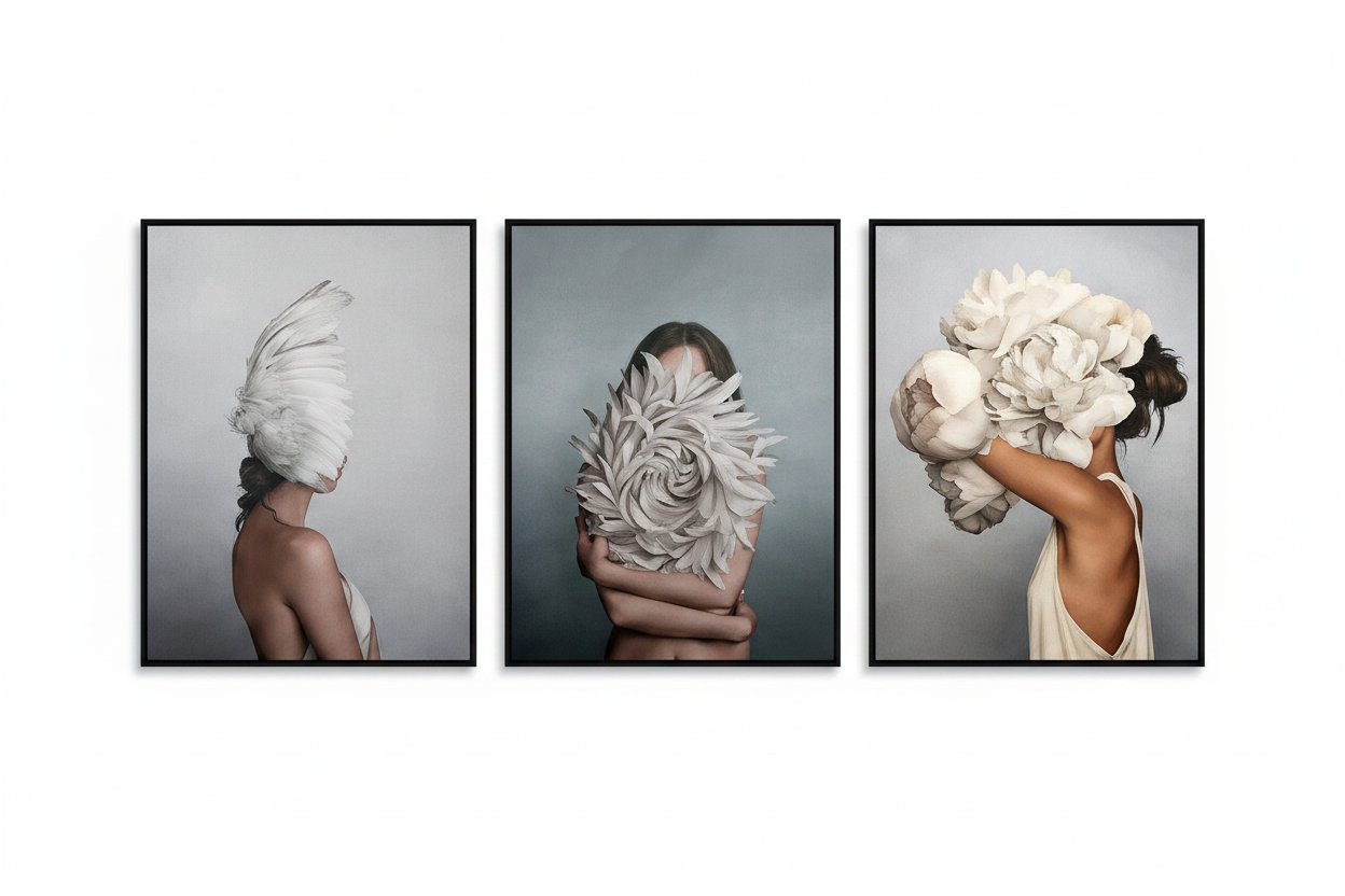 Set of 3 Wall Art-BB9