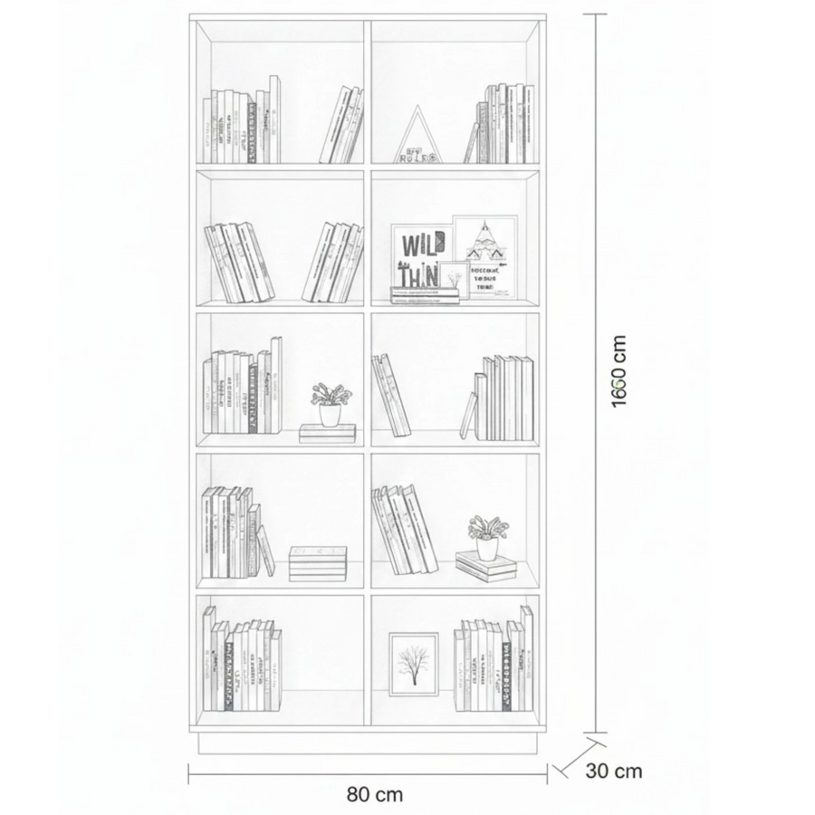 Garen Bookcase