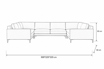 Milei Corner U Shape