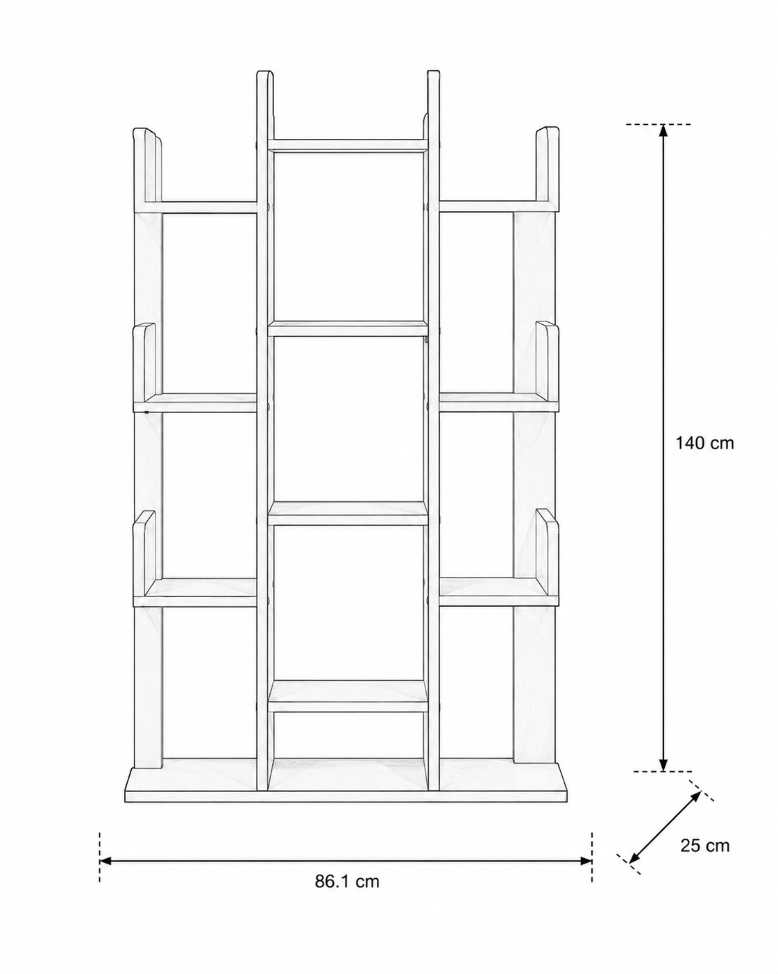 Cerno Bookcase