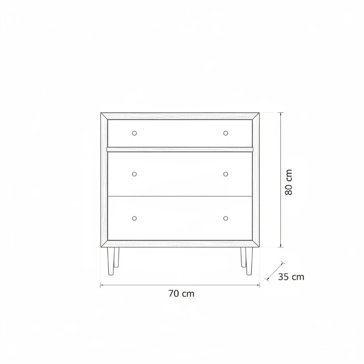 Zorel Drawer Unit