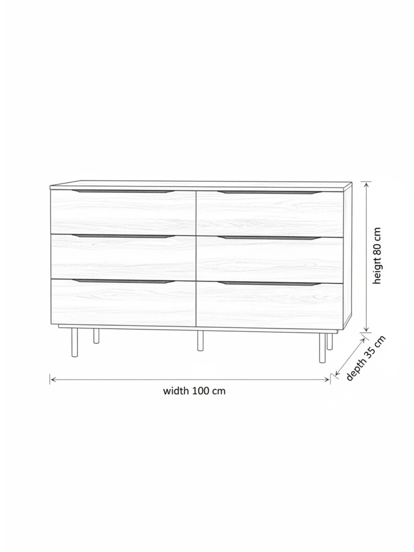 Kyvon Drawer Unit