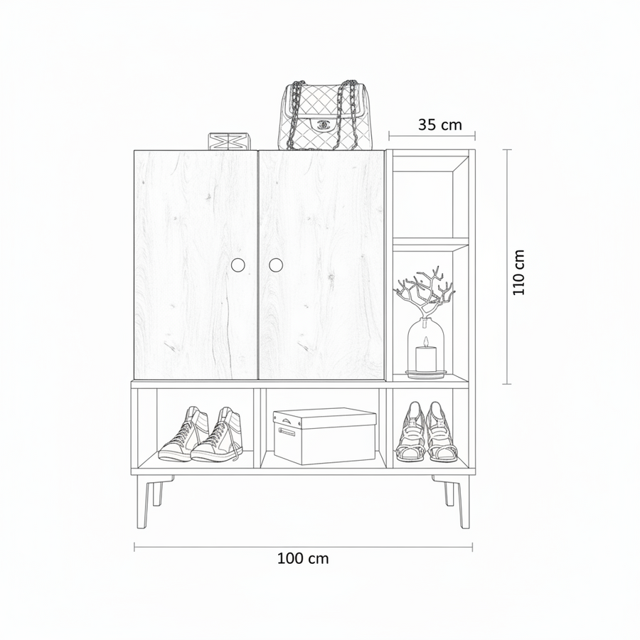 Lirra Shoe Storage