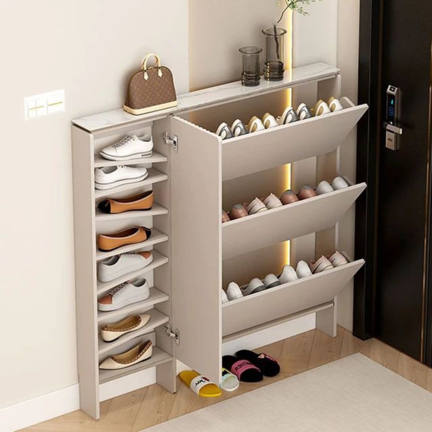 Pyris Shoe Storage