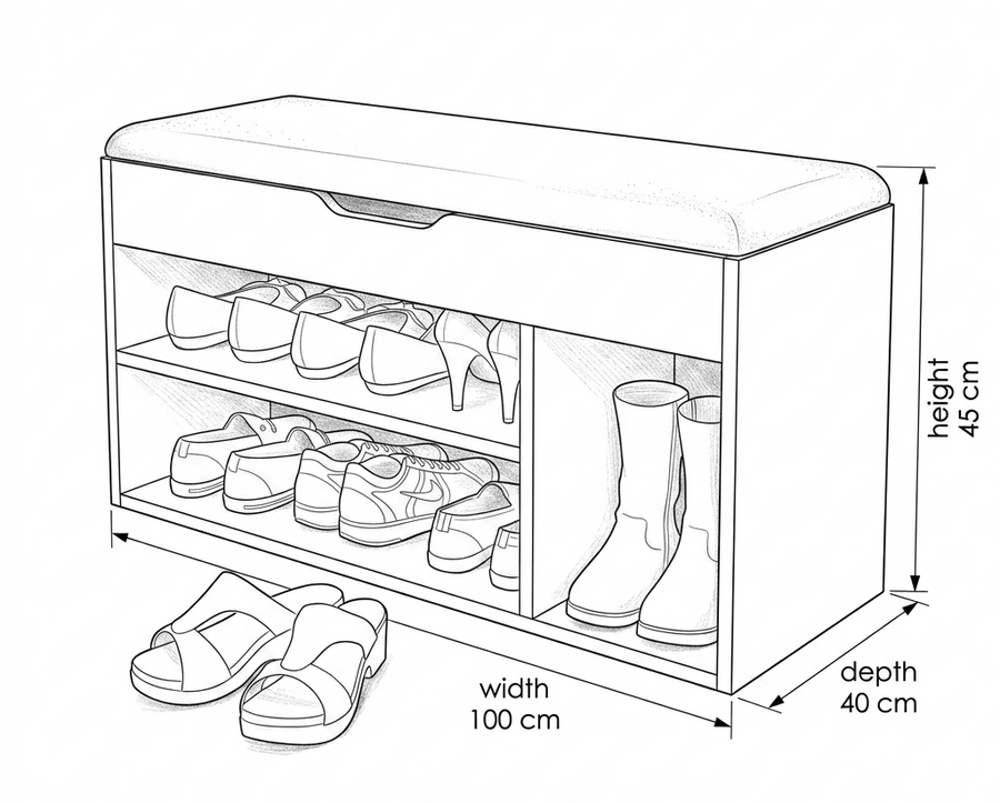 Sovel Shoe Cabinet