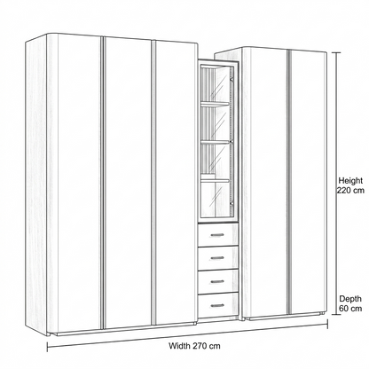 Malvo Bedroom Set-D23