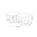 Brenza Set of 2 Coffee Tables