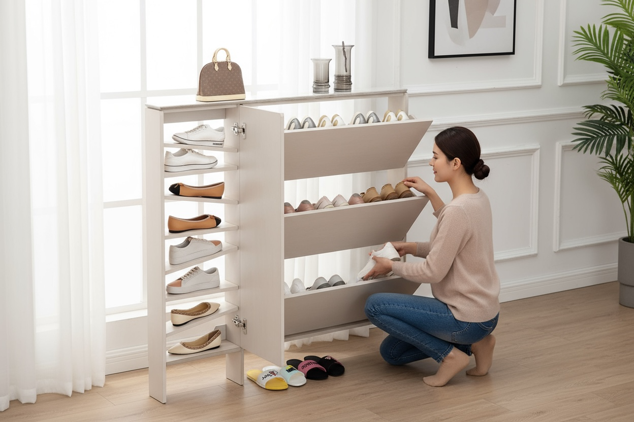 Pyris Shoe Storage