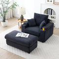 Aroma Arm Chair With Pouf