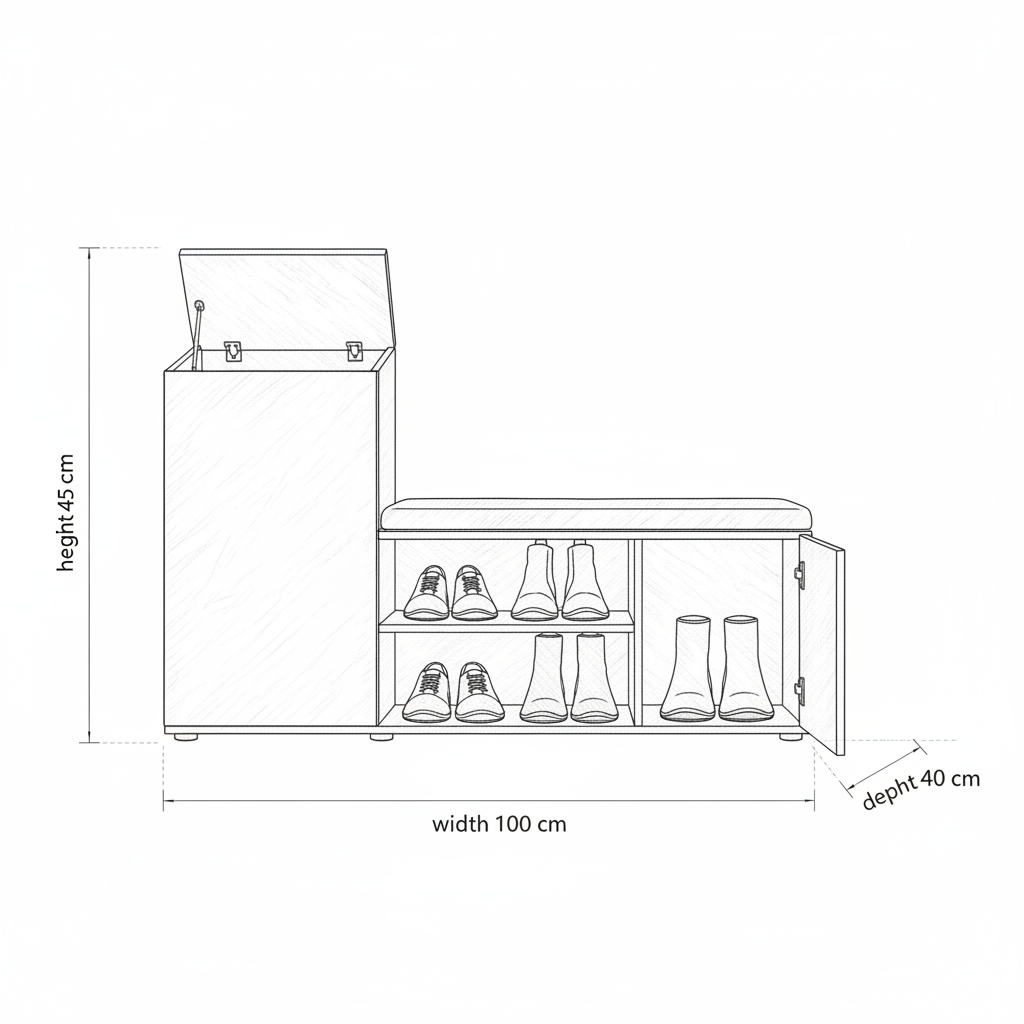 Jesra Shoe Storage