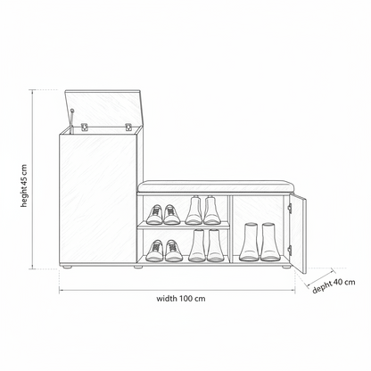 Jesra Shoe Storage